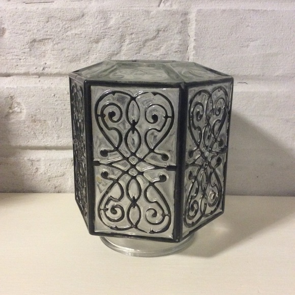 Vintage Glass Porch Light Cover